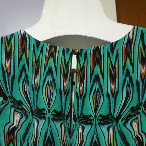 Offers Welcomed! Twelfth Street Dress, Green & Black - Size Small - Picture 4 of 6